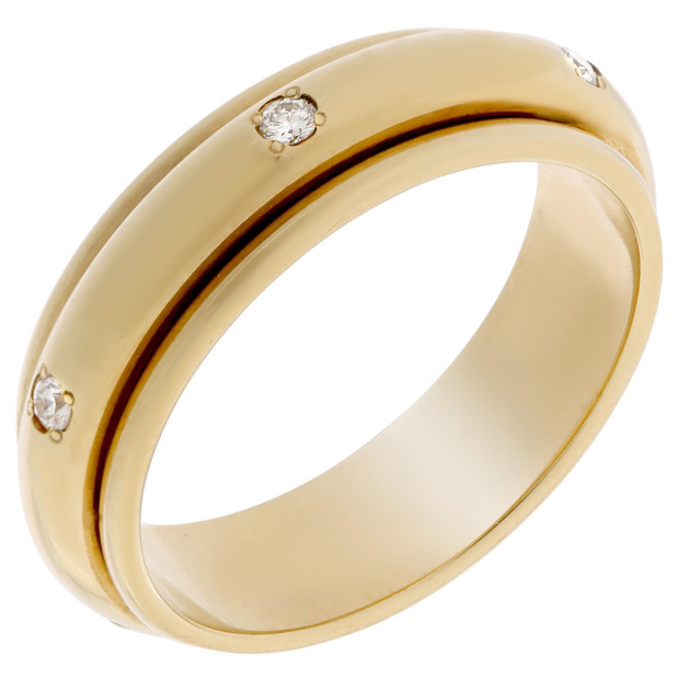 orphelia Orphelia® Women's Yellow gold 18C Ring - Gold TRD-DA05/B/DJ