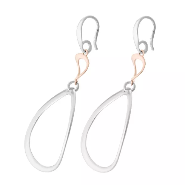 Orphelia Renée Silver Drop Earrings ZO-7181