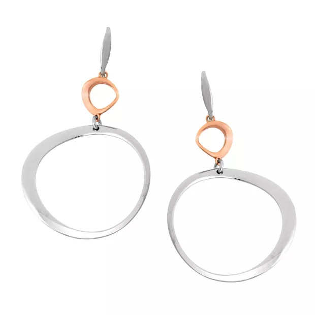 orphelia Renée Silver Drop Earrings ZO-7181