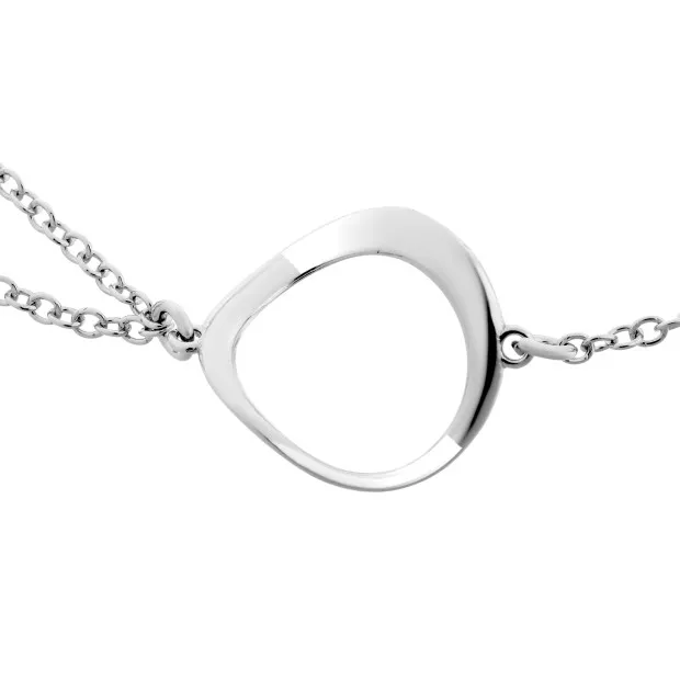 Orphelia Renée Silver Necklace ZK-7181
