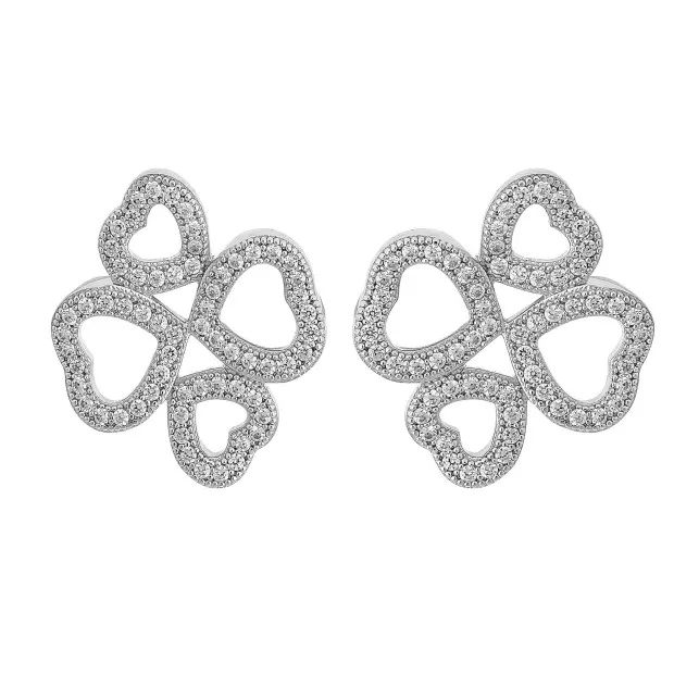 Orphelia Rilla Silver Stud Earrings ZO-7356