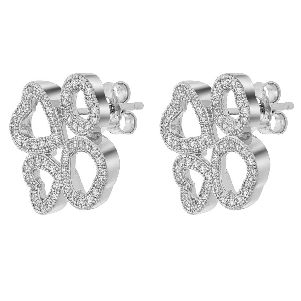 Orphelia Rilla Silver Stud Earrings ZO-7356