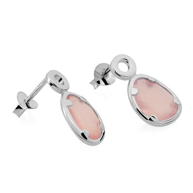 Orphelia Rivera Silver Drop Earrings ZO-7480/PC
