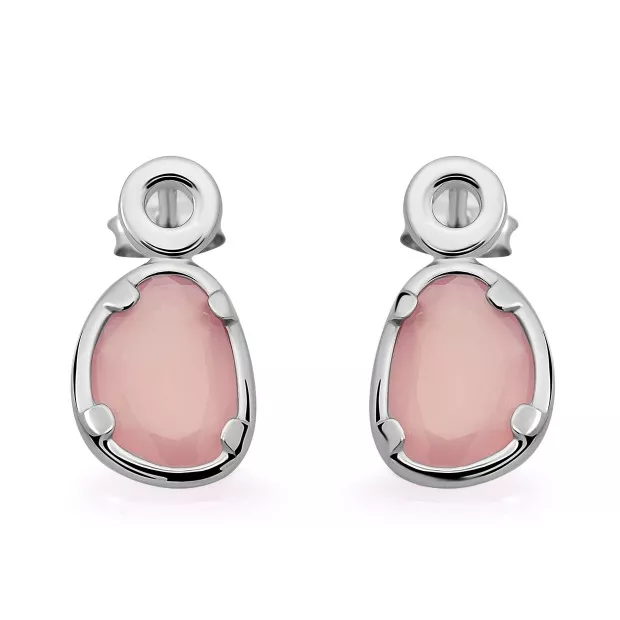 orphelia Rivera Silver Drop Earrings ZO-7480/PC