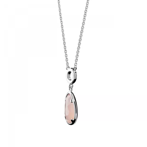 Orphelia Rivera Silver Necklace ZK-7480/PC