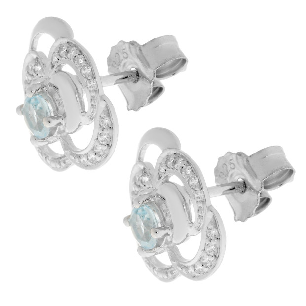 Orphelia Rory Silver Stud Earrings ZO-7099