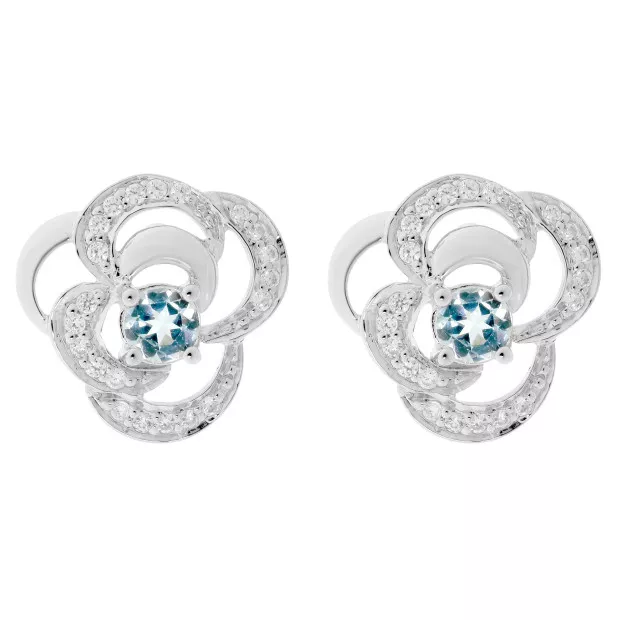 orphelia Rory Silver Stud Earrings ZO-7099