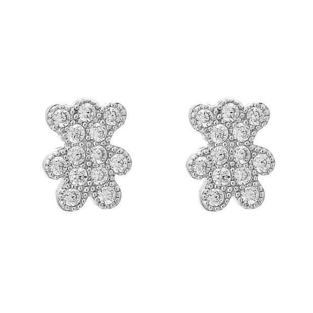 Orphelia Rosabel Silver Stud Earrings ZO-7352