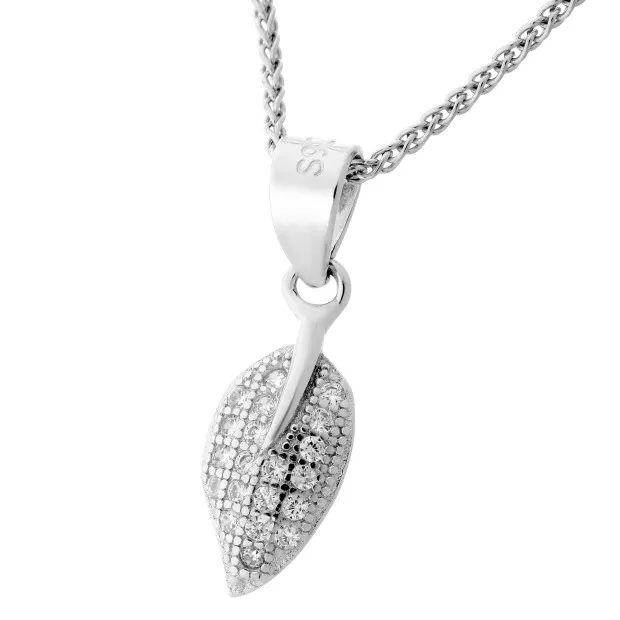 orphelia Ruth Silver Chain With Pendant ZH-7220