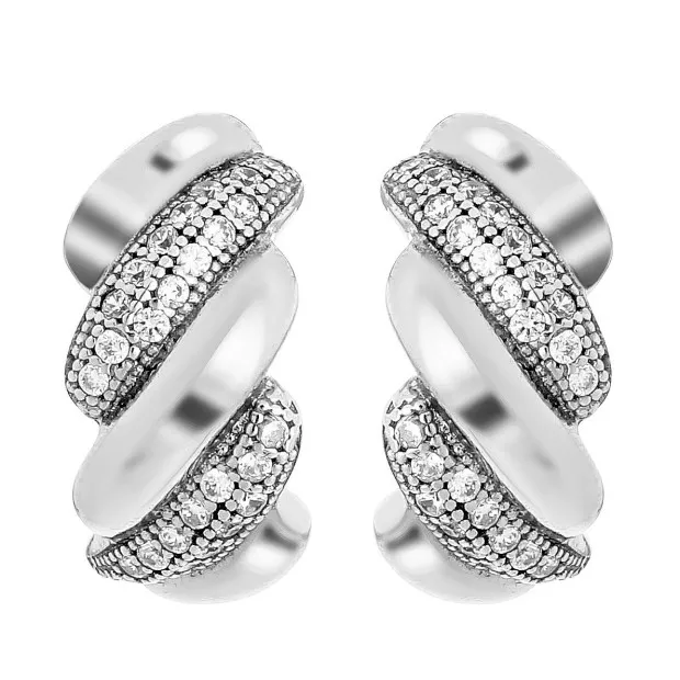 Orphelia Sabrina Silver Stud Earrings ZO-7348