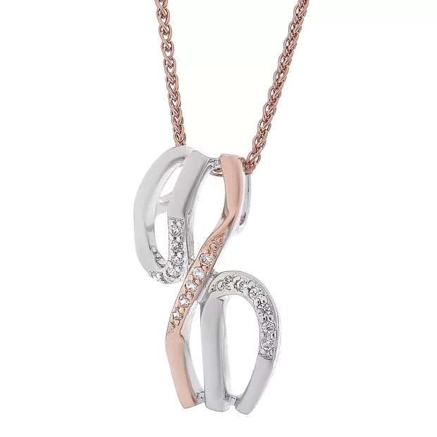 orphelia Sally Silver Chain With Pendant ZH-7230