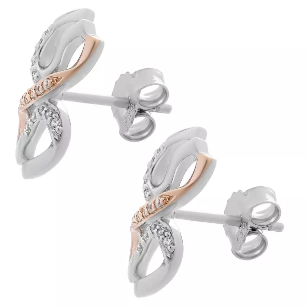 Orphelia Sally Silver Stud Earrings ZO-7230