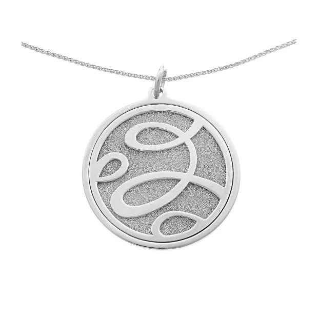 orphelia Serena Silver Chain With Pendant ZH-7096