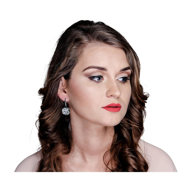Orphelia Serena Silver Drop Earrings ZO-7096