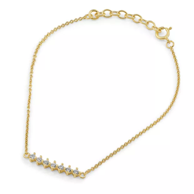 orphelia Shine Sterling Silver Bracelet ZA-7546/G