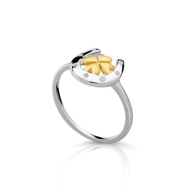 Orphelia Signature Silver Ring ZR-7517