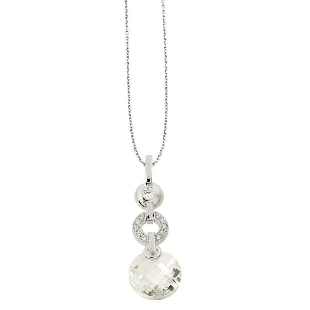 Orphelia Silver Chain With Pendant ZH-4443