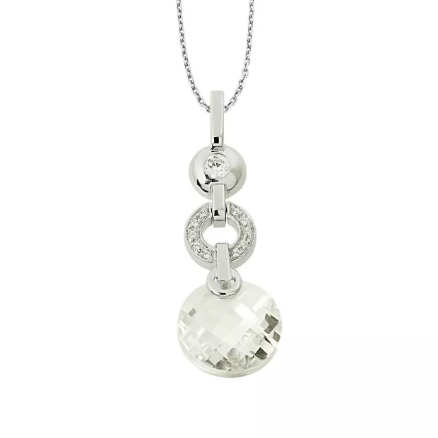 orphelia Silver Chain With Pendant ZH-4443