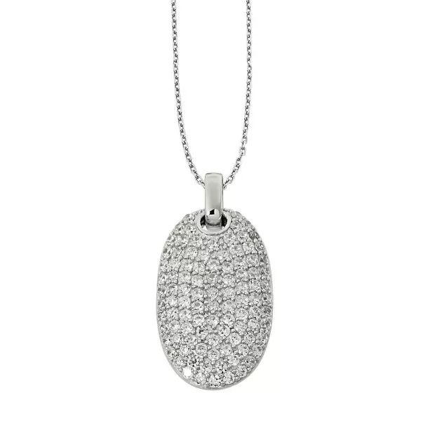 orphelia Silver Chain With Pendant ZH-4449