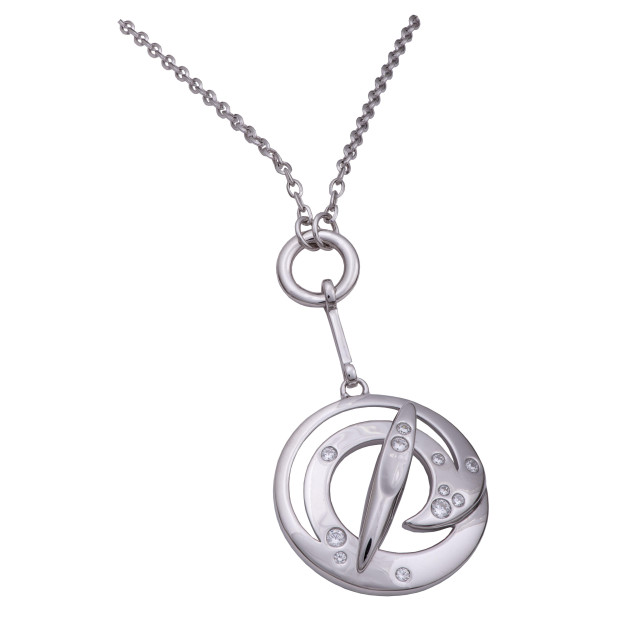 Orphelia Silver Chain With Pendant ZH-4494