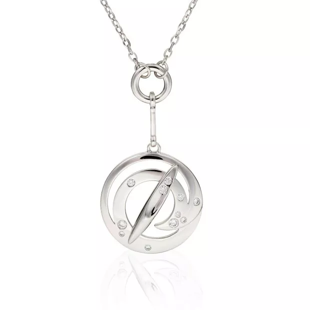 orphelia Silver Chain With Pendant ZH-4494