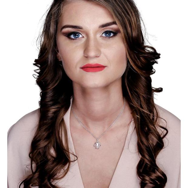 Orphelia Silver Chain With Pendant ZH-6027