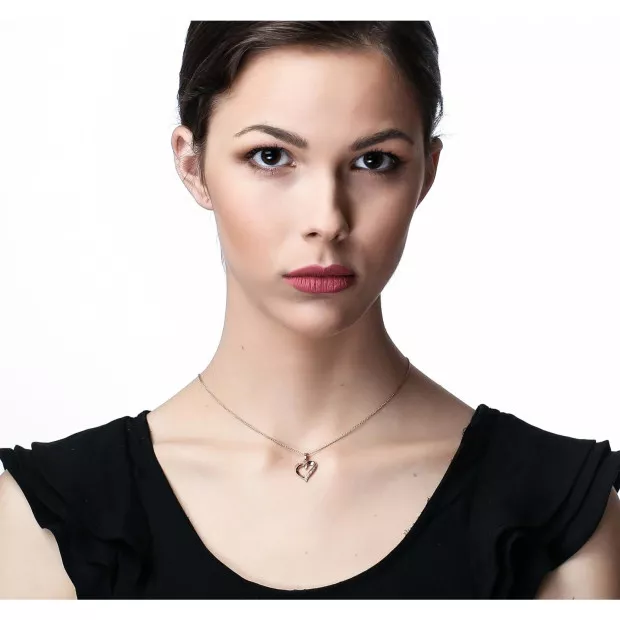 Orphelia Silver Chain With Pendant ZH-7020