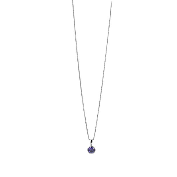 Orphelia Silver Chain With Pendant ZH-7057
