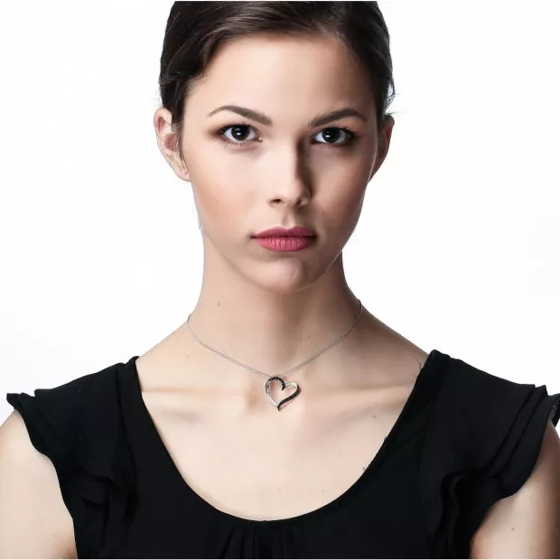 Orphelia Silver Chain With Pendant ZH-7069