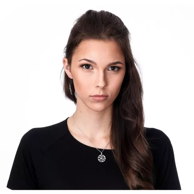 Orphelia Silver Chain With Pendant ZH-7078