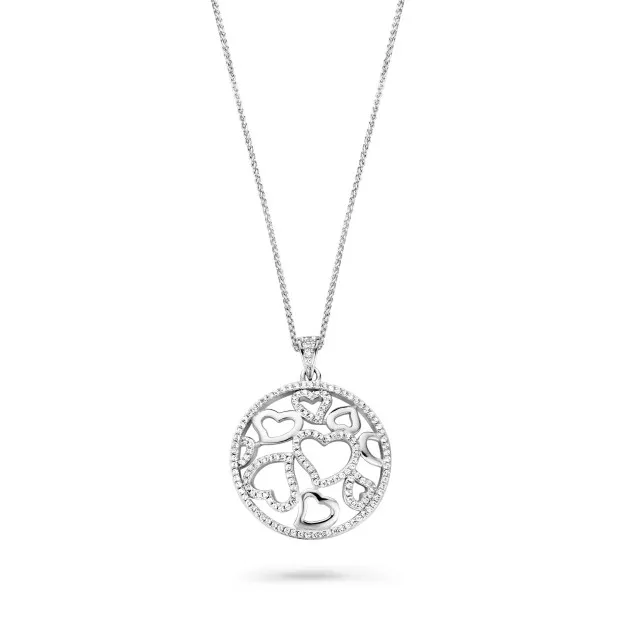 Orphelia Silver Chain With Pendant ZH-7217