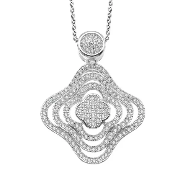 orphelia Silver Chain With Pendant ZH-7247