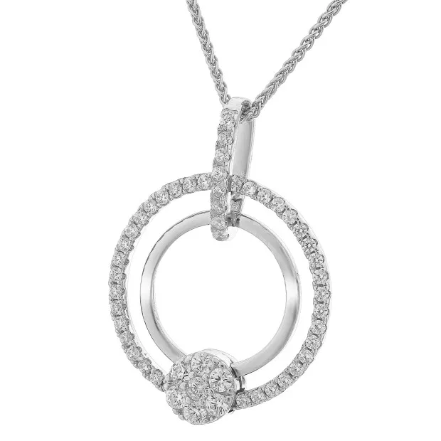 orphelia Silver Chain With Pendant ZH-7278