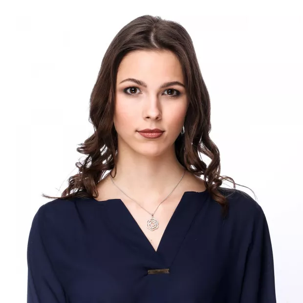 Orphelia Silver Chain With Pendant ZH-7303