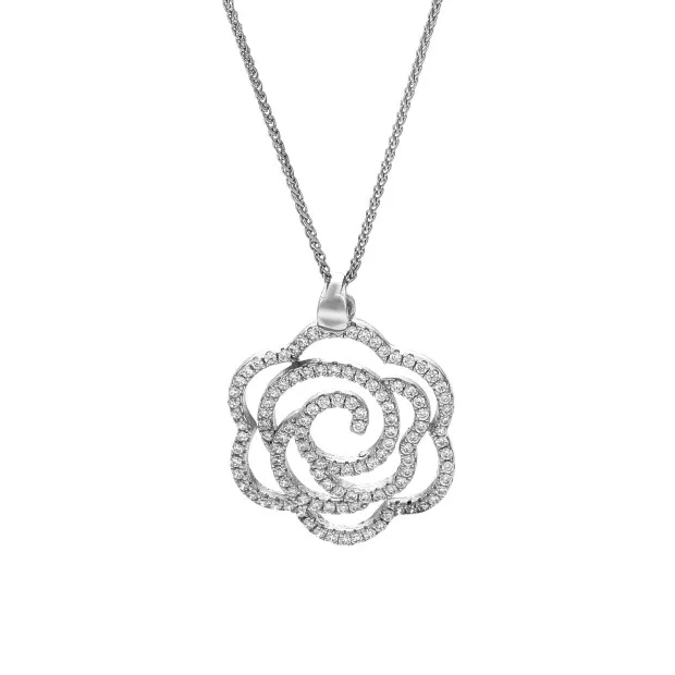 orphelia Silver Chain With Pendant ZH-7303