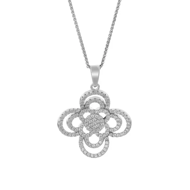 orphelia Silver Chain With Pendant ZH-7310