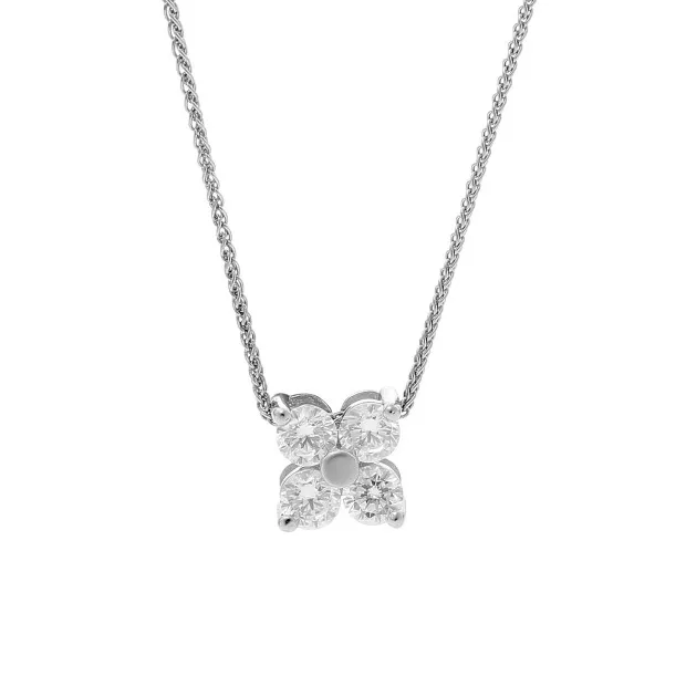 orphelia Silver Chain With Pendant ZH-7312