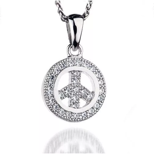 Orphelia Silver Chain With Pendant ZH-7336