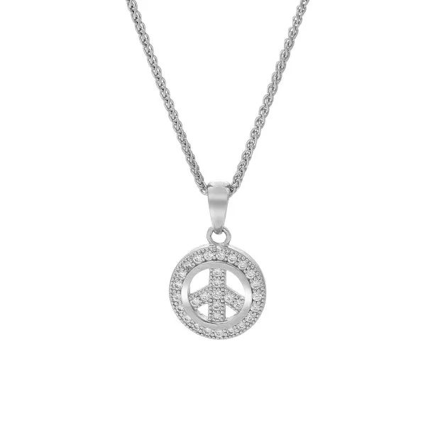 orphelia Silver Chain With Pendant ZH-7336