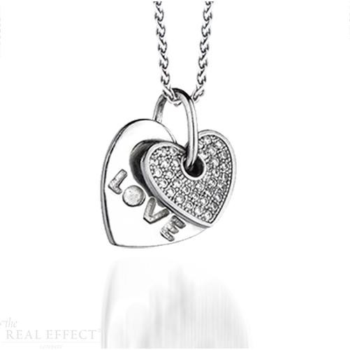 Orphelia Silver Chain With Pendant ZH-7342