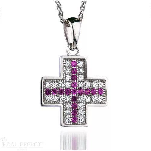 Orphelia Silver Chain With Pendant ZH-7345
