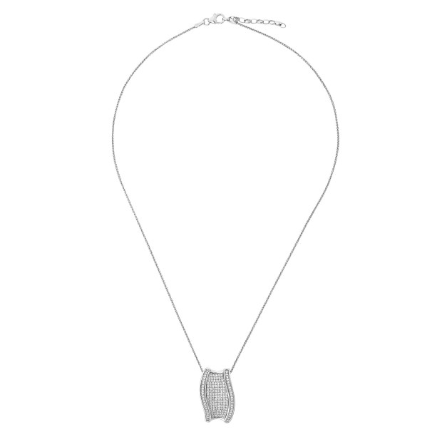 Orphelia Silver Chain With Pendant ZH-7357