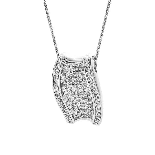 orphelia Silver Chain With Pendant ZH-7357