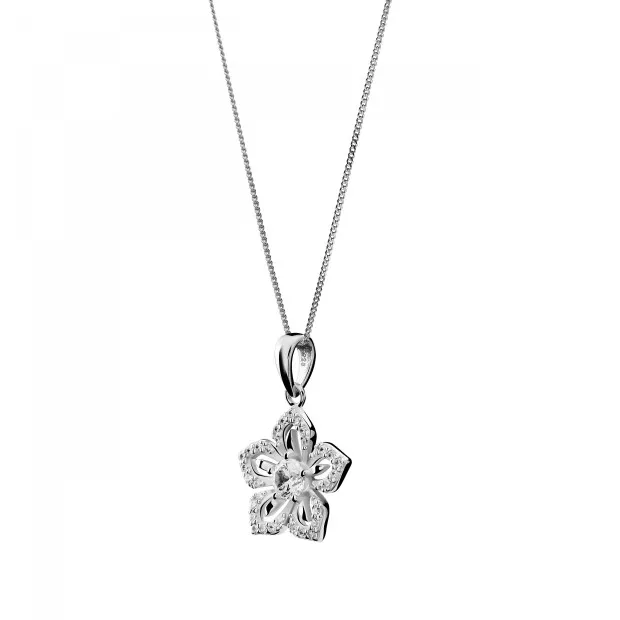Orphelia Silver Chain With Pendant ZH-7479