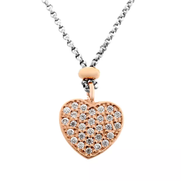 Orphelia Silver Chain With Pendant ZK-7195