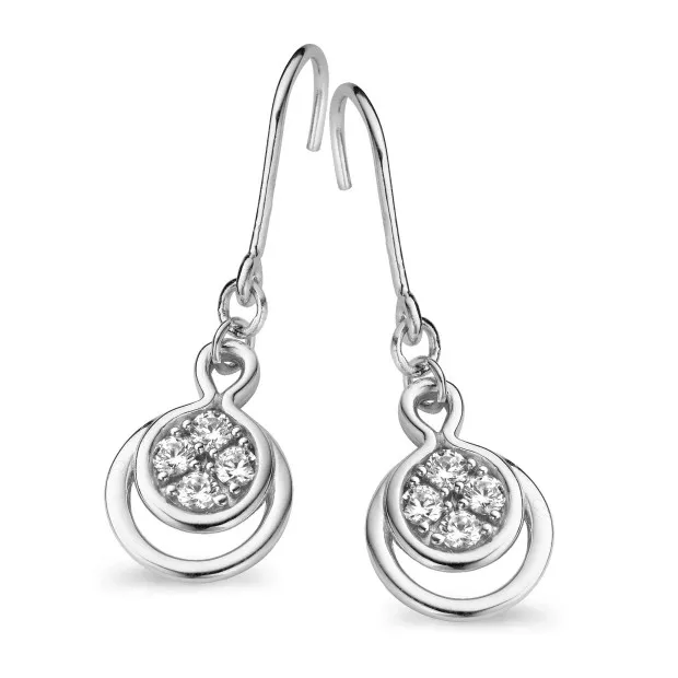 orphelia Silver Drop Earrings ZO-5119