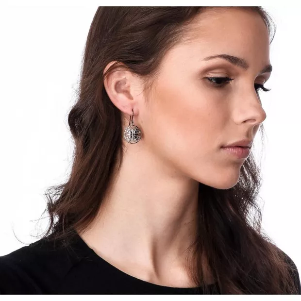 Orphelia Silver Drop Earrings ZO-6035/3