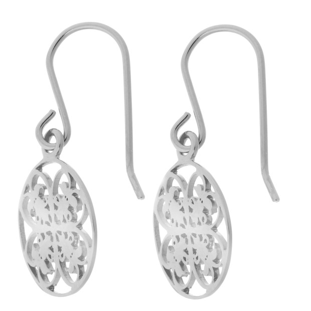 Orphelia Silver Drop Earrings ZO-6036