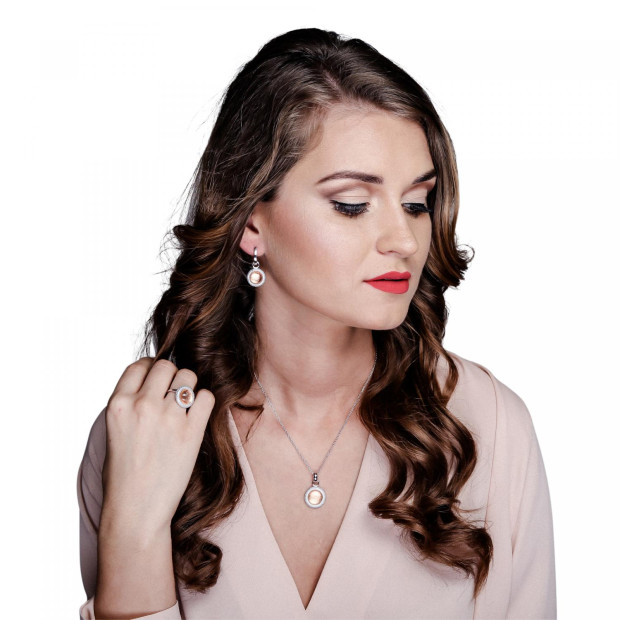 Orphelia Silver Drop Earrings ZO-6041/2