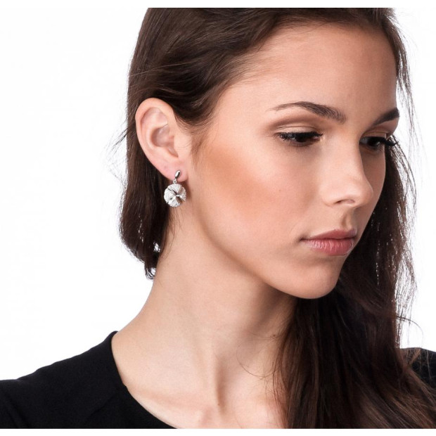 Orphelia Silver Drop Earrings ZO-6043